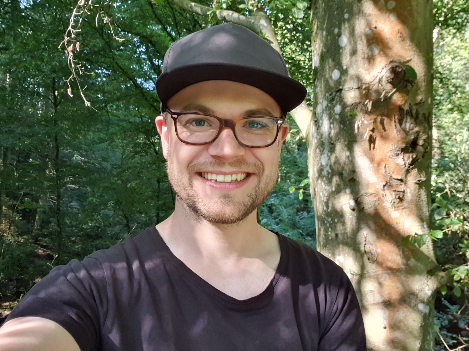 Micha im Portrait.